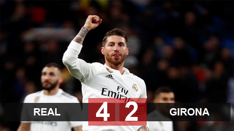 Video tổng hợp: Real Madrid 4-2 Girona (Cúp Nhà vua TBN 2018/19)
