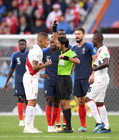 Ong Mohammed Abdulla tung rut the sai lam o tran Phap va Peru, World Cup 2018