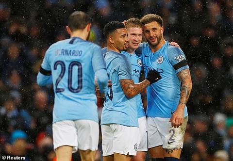 Thống kê Man City vs Burnley vòng 4 FA Cup 201819 hình ảnh