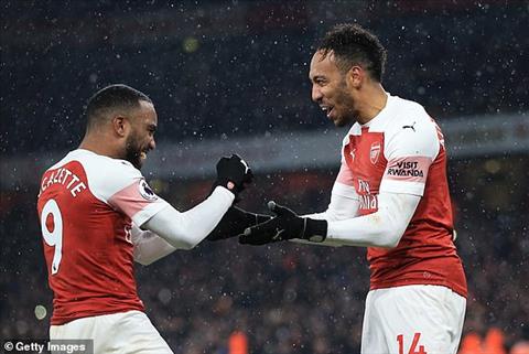 Song sat Lacazette - Aubameyang