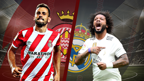 Girona 1-3 (3-7) Real Madrid: Thắng tiếp trận lượt về, Los Blancos vào bán kết cúp Nhà vua