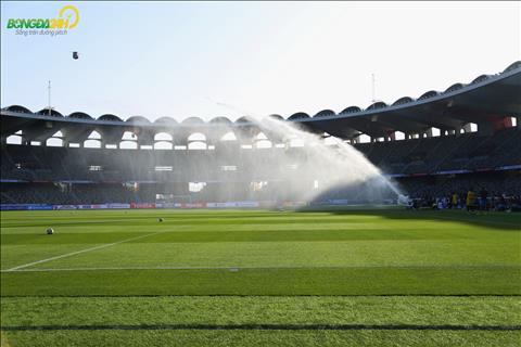 San Zayed Sports City cung la noi to chuc tran khai mac Asian Cup 2019 giua DT chu nha UAE va DT Bahrain.