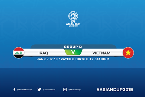 Link xem trực tiếp Việt Nam vs Iraq Bảng D bóng đá Asian Cup 2019 hình ảnh