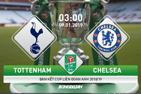 Tottenham 1-0 Chelsea: Lợi thế mong manh cho Spurs ở bán kết cúp Liên đoàn Anh