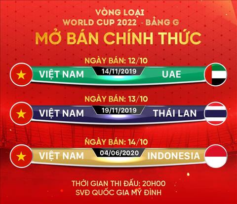 Vé xem Việt Nam vs UAE vòng loại World Cup 2022 hết nhanh hình ảnh