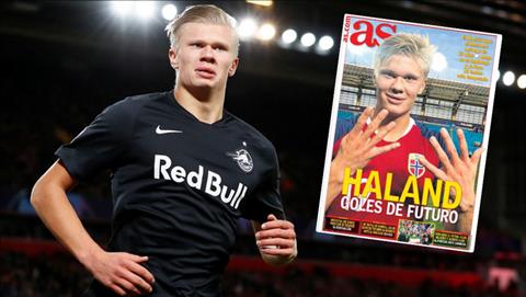 Real Madrid cung muon co Erling Haaland