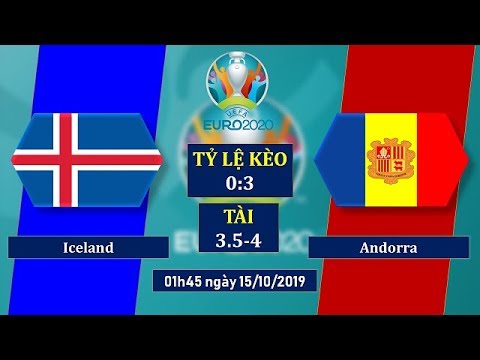 Iceland vs Andorra 1h45 ngày 1510 Vòng loại Euro 2020 hình ảnh