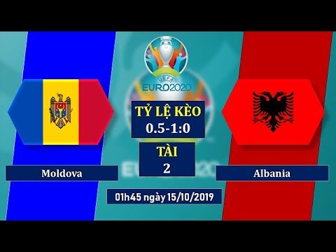 Moldova vs Albania 1h45 ngày 1510 Vòng loại Euro 2020 hình ảnh