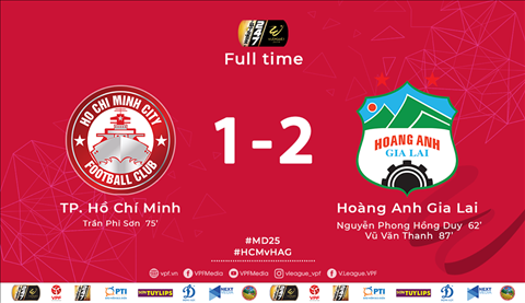Video tổng hợp: TPHCM 1-2 HAGL (Vòng 25 V-League 2019)