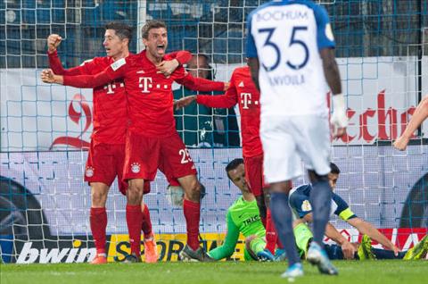 Bàn thắng kết quả Bochum vs Bayern Munich 1-2 cúp quốc gia Đức hình ảnh