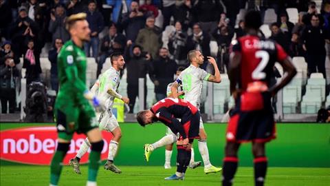 Juventus 2-1 Genoa Ronaldo lên tiếng vào phút chót, Lão bà vỡ òa cảm xúc hình ảnh 2