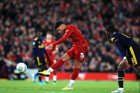 Liverpool vs Arsenal Oxlade-Chamberlain