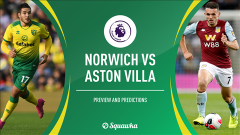 Norwich vs Aston Villa 21h00 ngày 510 Premier League 201920 hình ảnh