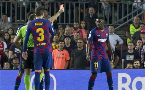 Xúc phạm trọng tài, Ousmane Dembele mất luôn El Clasico hình ảnh