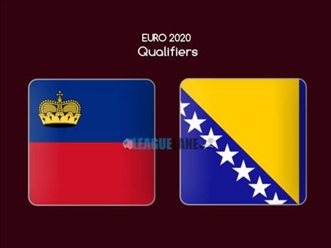Liechtenstein vs Bosnia 2h45 ngày 1911 Vòng loại Euro 2020 hình ảnh