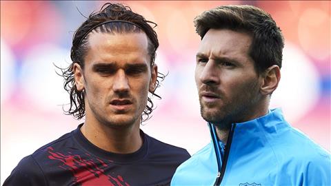 Thực hư mối quan hệ phức tạp giữa Messi vs Griezmann ở Barca hình ảnh