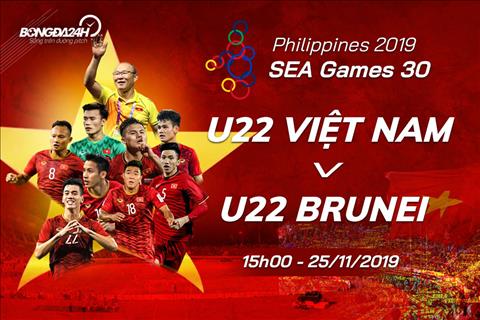 Tổng quan U22 Việt Nam vs U22 Brunei (15h00 ngày 25/11): Đội hình B ra quân
