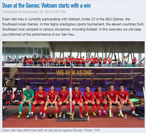 CLB Heerenveen chúc mừng U22 Việt Nam sau trận thắng Brunei hình ảnh