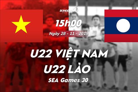 Trực tiếp bóng đá U22 Việt Nam vs U22 Lào Sea Games 30 hình ảnh