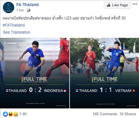 CĐV Thái Lan cổ vũ cho U22 Việt Nam vô địch SEA Games 30 hình ảnh