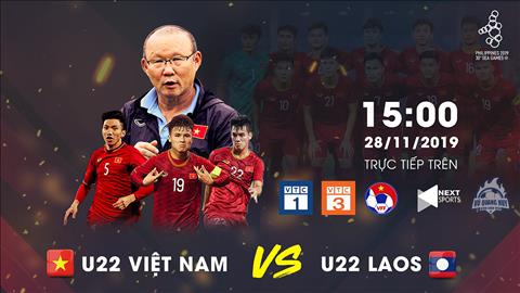 Link xem U22 Việt Nam vs U22 Lào trực tiếp Sea Games 30 hình ảnh