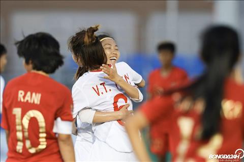 Nữ Việt Nam 6-0 Nữ Indonesia Thắng kiểu tennis, Nữ Việt Nam vào bán kết SEA Games 2019 hình ảnh 4