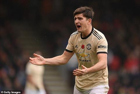 Harry Maguire tức điên người sau trận thua Bournemouth hình ảnh