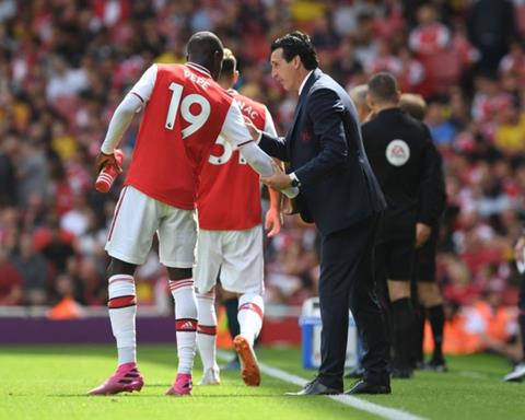 HLV Unai Emery bị Arsenal sa thải vì Nicolas Pepe hình ảnh