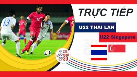 U22 Thái Lan 3-0 U22 Singapore: Nhà ĐKVĐ thắng dễ, cục diện bảng B SEA Games 30 thêm căng