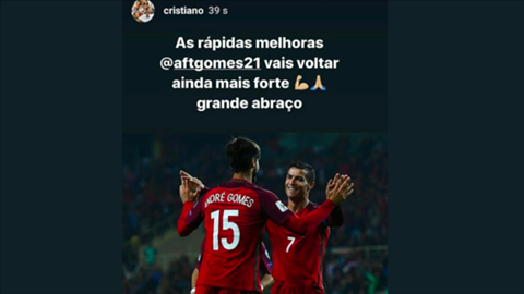 Cristiano Ronaldo Andre Gomes