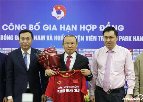 Họp báo công bố bản hợp đồng mới của HLV Park Hang Seo: Các bên đã nói những gì?