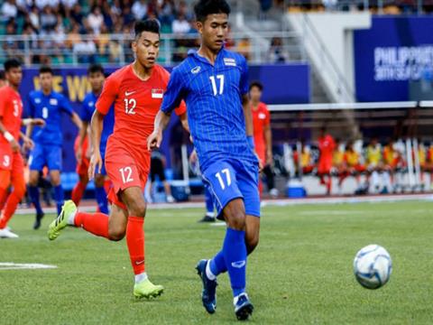 Video tổng hợp: U22 Thái Lan 3-0 U22 Singapore (SEA Games 2019)