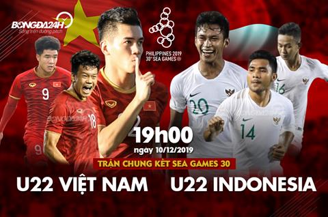 Xem lại U22 Việt Nam 3-0 U22 Indonesia: Thắng thuyết phục, bóng đá Việt Nam chấm dứt cơn khát HCV SEA Games vtv2 trực tiếp bóng đá u22