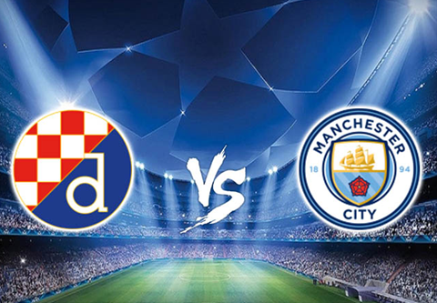 Dinamo Zagreb vs Man City bang c Champions League