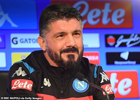 Chính thức CLB Napoli bổ nhiệm HLV Gattuso thay thế Ancelotti hình ảnh