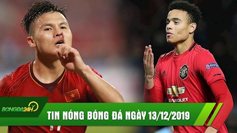 TIN NÓNG bongda24h.vn hôm nay 13/12: Sao trẻ TỎA SÁNG MU đi tiếp tại Cup C2, Quang Hải báo tin CỰC VUI cho NHM