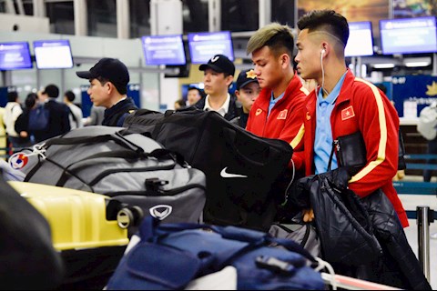 ĐT U23 Việt Nam đã có mặt tại Hàn Quốc hình ảnh