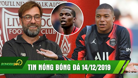 TIN NÓNG bongda24h.vn hôm nay 14/12: The Kop trói chân Klopp đến 2024, Mbappe ghi 100 bàn nhanh hơn CR7 & M10