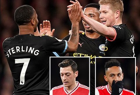 5 điểm nhấn trong chiến thắng thuyết phục của Man City trước Arsenal