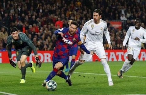 Barca vs Real Messi