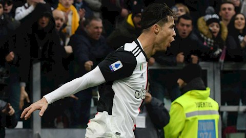 Ronaldo ghi bàn vào lưới Sampdoria giúp Juventus giành 3 điểm hình ảnh
