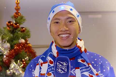 Heerenveen gửi lời chúc mừng Giáng sinh tới fan Việt