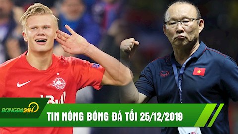 TIN NÓNG bóng đá tối 25/12:  Lật kèo MU Haaland gia nhập Juventus, thầy Park tri ân người hâm mộ