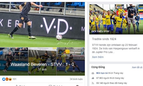 Công Phượng ra đi, Fanpage của CLB Sint-Truidense sụt giảm hình ảnh