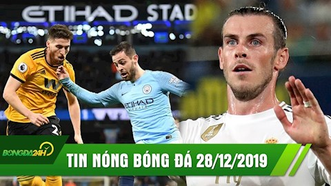 TIN NÓNG bóng đá 24h hôm nay 28/12: Man City sảy chân trước Bầy sói