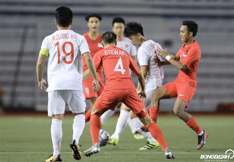 kết quả bóng đá việt nam và singapore Kết quả U22 Việt Nam vs U22 Singapore trận đấu SEA Games 30