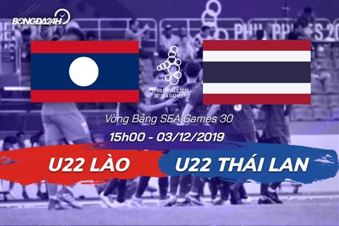U22 Thái Lan 2-0 U22 Lào: Thần đồng Suphanat ghi 2 bàn muộn cứu rỗi nhà ĐKVĐ