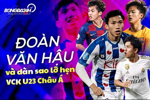 Đoàn Văn Hậu và dàn sao lỡ hẹn với VCK U23 châu Á 2020