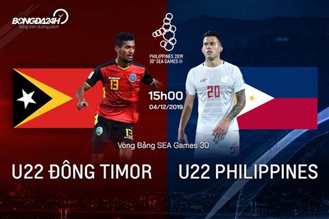 U22 Đông Timor 1-6 U22 Philippines: Thắng đậm, chủ nhà SEA Games 30 vẫn bị loại vì kém hiệu số