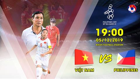 Ket qua bong da SEA Games Nu Viet Nam vs Nu Philippines 5/12